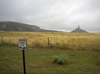 Chimney Rock in Nebraska