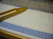Point Twill Napkins on the Loom