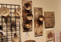 Handmade Paper Art. Photo by Rebecca Bergfield