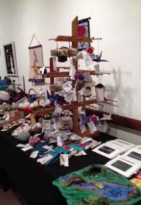 Ornaments, Cards, and Felted Playset at the 2014 HES