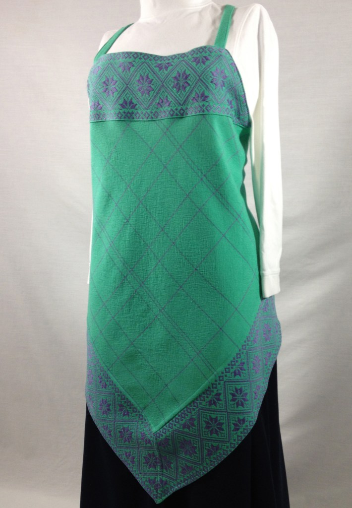 Seafoam and Lavender Apron
