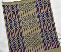 Smålandsväv, front