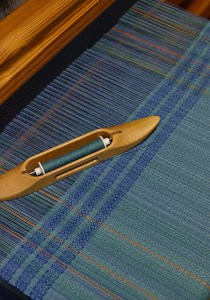 Nearing the warp's end